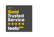 Feefo gold trusted service award