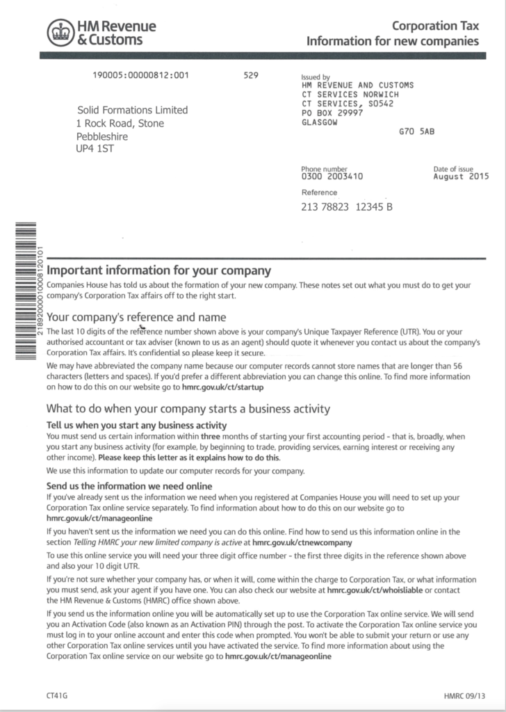 how to tell hmrc a new company is dormant difference between general purpose and special financial statements