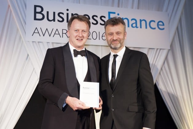 Inform Direct CEO Henry Catchpole receives the Software Product of the Year Award