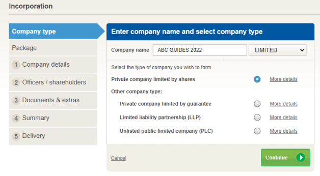 What is a limited company