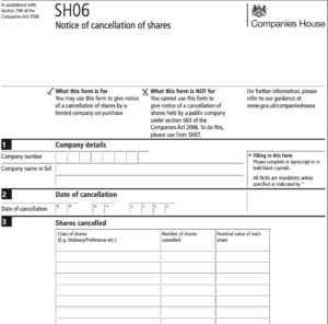 SH06 Form