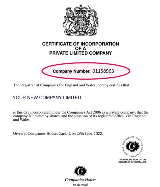 Company registration number - what is it?