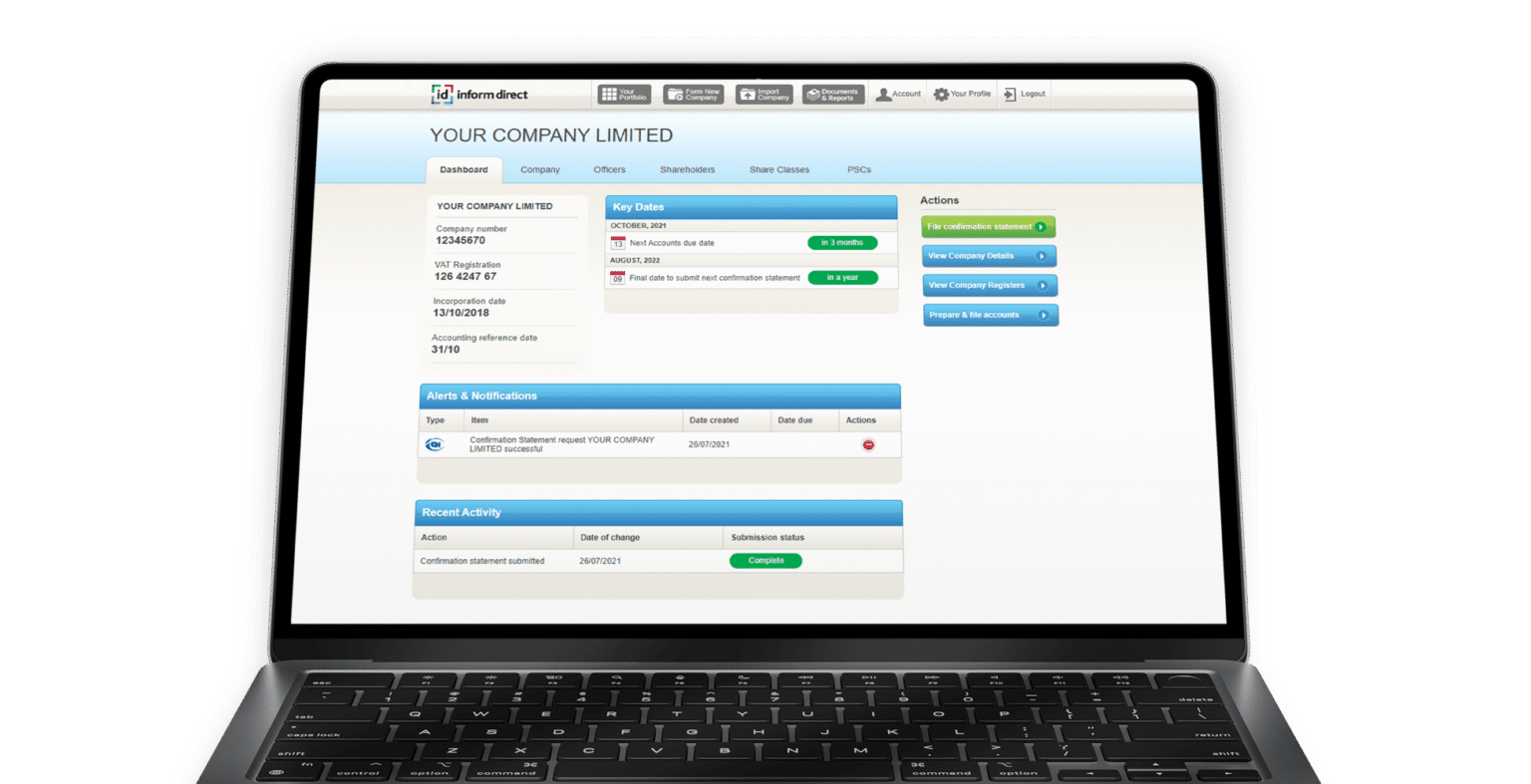 Company Secretarial Software - Inform Direct